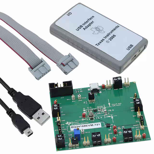 BQ24168EVM-721 Texas Instruments  Cartes et kits d'évaluation et de démonstration